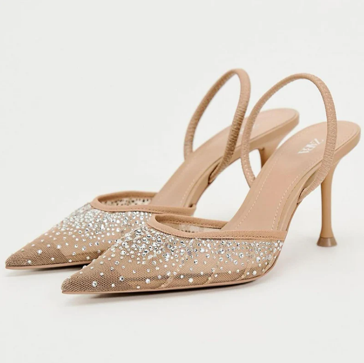 ZARA POINTED TOE HEELS