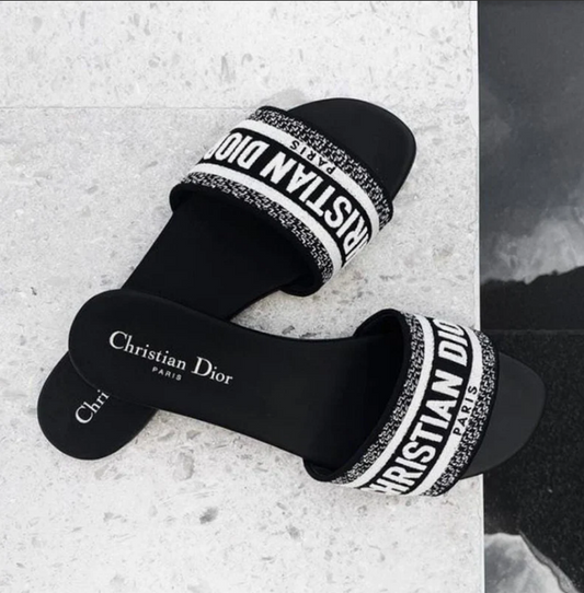 DIOR FLAT SLIPPERS
